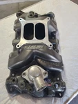 Edelbrock 71013 Intake Manifold Used Sbc Small Block Chevy Aluminum Performer Rp. Fixed Price $275.00.