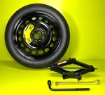 99-18 Volvo P3 S60 XC70 XC60 S80 V60 Spare Tire 125/80- 17" With Jack Kit. Fixed Price $225.00.
