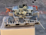 426 Hemi Mopar Performance P4532784 Intake Holley 850 Linkage & Fuel Lines. Fixed Price $1095.00.