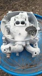 1961- 63 Oldsmobile F85 215, Rover, Buick, Barrel Alum Intake Manifold.. Fixed Price $290.00.