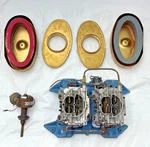 1958 Fury & Adventurer 2X4 Intake Manifold Carter Carbs Air Cleaners Distributor. Fixed Price $4079.99.