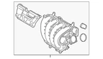 Genuine Mazda Intake Manifold PX9R-13-100B. Fixed Price $830.12.