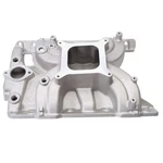 Edelbrock Intake Manifold 5056; Torker Ii Satin Aluminum For Pontiac 389-455 V8. Fixed Price $444.95.
