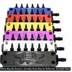 Blox Racing BXAC-00403-PR Billet 6-PORT Vacuum Manifold Kit Purple. Fixed Price $44.72.