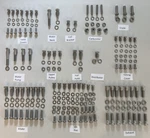 Stainless Steel Engine Bolt Kit Hex Swp + Headers 396 427 454 Chevy. Fixed Price $59.99.