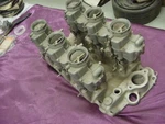 Chevy / Street Rod Sbc Edelbrock Ml C67 Six Duece Setup. Fixed Price $950.00.