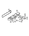 Genuine Mopar Intake Manifold 68322109AA. Fixed Price $6.35.
