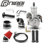 Nibbi PE28 GY6 Carburetor Air Filter Pipe Scooter Moped Atv Gokart Roketa Taotao. Fixed Price $120.64.