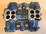 1955 56 Cadillac Dual Quad Intake Manifold. Clean! Gm 1464580. Fixed Price $650.00.
