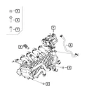 Genuine Mopar Intake Manifold 68444563AA. Fixed Price $750.95.