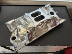 New Summit Racing Polished Sbc Dual Plane Intake Manifold Vortec Heads 226062-P. Fixed Price $200.00.