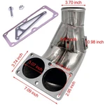 3.5" Intake Manifold Elbow For 2007-2018 Dodge Ram 2500 3500 6.7L Cummins Diesel. Fixed Price $109.00.