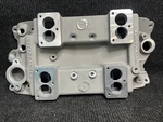 New Sbc Offenhauser 4X2 Carb Intake Manifold Pacesetter 5024-3B Rat Rod Gasser. Fixed Price $1074.99.