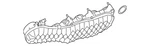Genuine Mercedes-benz Charge-air Distributor 177-098-05-07. Fixed Price $259.48.