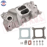 Dual Plane Intake Manifold Small Block 82001 For Chevrolet 283 262 267 305 302. Fixed Price $128.97.