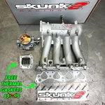 SKUNK2 Intake Manifold &70MM Throttle Body For Honda Acura D16 Sohc Free Gaskets. Fixed Price $409.95.