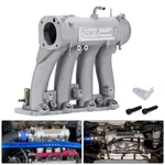 Intake Manifold For 88-00 Honda Civic Crx Del Sol Sohc Series Cx Dx Ex Silver. Fixed Price $90.18.