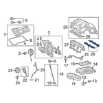 For Lexus TX550H+ 2024-2026 171770P030 Lower Engine Intake Manifold Gasket. Fixed Price $10.70.