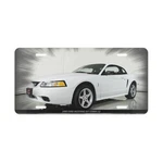 Iconic 1999 Ford Mustang Svt Cobra Metal Front License Plate Unleash Your. Fixed Price $19.79.