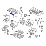 For Honda Pilot 03-04 Right Lower Engine Intake Manifold Gasket. Fixed Price $20.01.