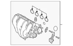 Genuine Mazda Intake Manifold L538-13-100C. Fixed Price $696.46.