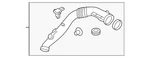 Genuine Bmw Upper Duct 13-71-7-583-726. Fixed Price $208.33.