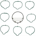 Mahle/ Clevite MS19538 Intake Manifold Gasket Molded Rubber Set Of. Fixed Price $49.28.