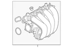 Genuine Mazda Intake Manifold PE31-13-100. Fixed Price $469.32.