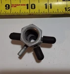 Oem Ford Intake Manifold Quad Port Vacuum Fitting Vintage 3/16" Used 9A494. Fixed Price $30.00.
