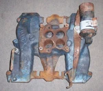 1956 Cadillac Deville Eldorado 365 Intake Manifold Barrel 1464176 Used Oem. Fixed Price $250.00.