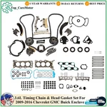 3.6L Timing Chain & Head Gasket Set For 2009-2016 Chevrolet Gmc Buick Enclave. Fixed Price $199.00.