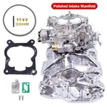 Polished Intake Manifold 2104 For Chevy Sbc & Bbl Carburetor W/electric Choke. Fixed Price $497.39.