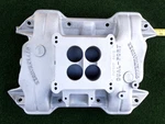 Offenhauser 360 Dual Port Intake Manifold Sand Blasted. Fixed Price $229.95.