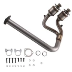 Front Catalytic Converter W/gasket For Jeep Wrangler 4.0L 2000-2003 Direct-fit. Fixed Price $246.20.