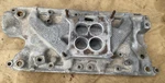 Factory Ford 1983-85 302 Aluminum Intake Manifold Part #RF-E3ZE-9425-FC. Fixed Price $185.00.