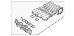 Genuine Volkswagen Intake Manifold 03H-133-201-AE. Fixed Price $1104.31.