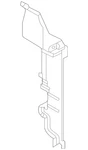 Genuine Nissan Radiator Support Baffle 92185-6EM0B. Fixed Price $64.85.