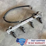 97-00 Mercedes R170 SLK230 2.3L Fuel Rail W / Injectors 1110781045 Oem. Fixed Price $88.50.