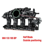 Intake Manifold For 2007-2013 Audi A4 Quattro 09-16 A5 A6 Q5 2.0L 06H133185BP. Fixed Price $84.95.