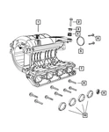 Genuine Mopar Intake Manifold 4892998AB. Fixed Price $449.16.