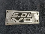 Ford Mustang Explorer 5.0L V8 Aluminum Intake Plaque Badge Emblem Oem. Fixed Price $42.74.