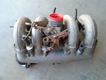 Genuine Bmw E21 320I Complete Intake Manifold Assembly 1262465 1263280. Fixed Price $300.00.