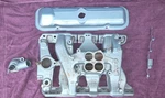 1966 Pontiac Gto 389 400 Intake Manifold 9782896 Date F186 June 4BBL Oem Gm. Fixed Price $245.00.
