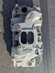 Edelbrock C427X Aluminum Intake Manifold Bbc. Fixed Price $295.00.