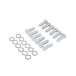 Sb Chevy Chrome 6PT Intake Manifold Bolt 12PC Kit 3/8"-16 X 1" 327 350 Zinc. Fixed Price $10.97.