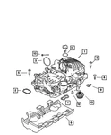Genuine Mopar Engine Pad 53022186AA. Fixed Price $52.60.