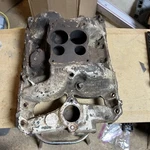 1974 Pontiac 350 400 Barrel Cast Iron Intake 495106 L203. Fixed Price $149.99.