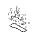 Genuine Mopar Intake Manifold Plenum 68226946AA. Fixed Price $228.48.
