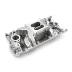 Chevy Sbc 350 Vortec Mid-air Midrise Aluminum Intake Manifold Polished. Fixed Price $341.05.