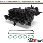 Intake Manifold For Volkswagen Jetta 2014-2018 L4 1.4L Turbocharged 4-DOOR Sedan. Fixed Price $100.99.